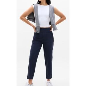 Athleta Navy Blue "Endless High Rise Pants" (sz. 10)